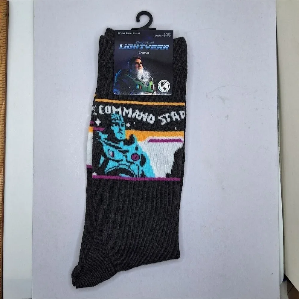 Disney Pixar Buzz Lightyear crew socks